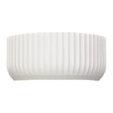 Inspire Halcas Plaster Wall Lamp E27 31cm - White